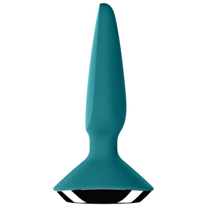 Vibracijski analni čep Satisfyer - Plugilicious 1, zelena
