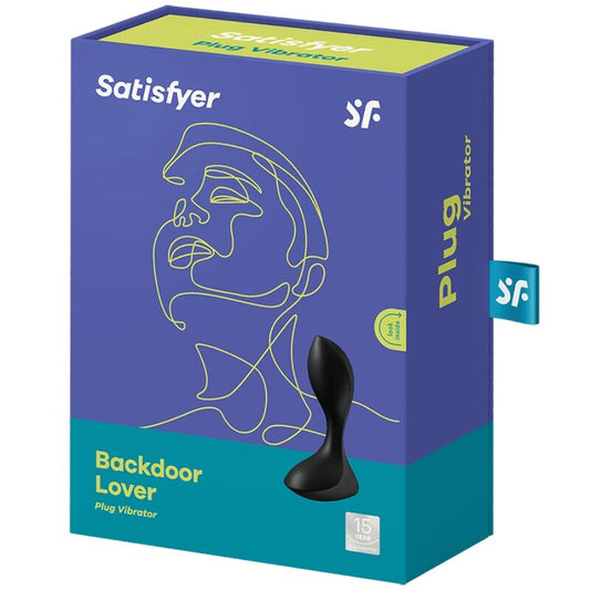 Vibracijski analni čep Satisfyer - Backdoor Lover, črna