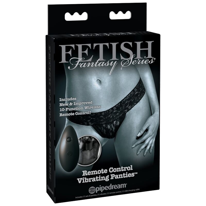 OMEJENA IZDAJA FETISH FANTASY - VIBRACIJSKE HLAČKE Z DALJINSKIM UPRAVLJALNIKOM