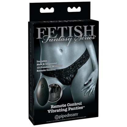 OMEJENA IZDAJA FETISH FANTASY - VIBRACIJSKE HLAČKE Z DALJINSKIM UPRAVLJALNIKOM
