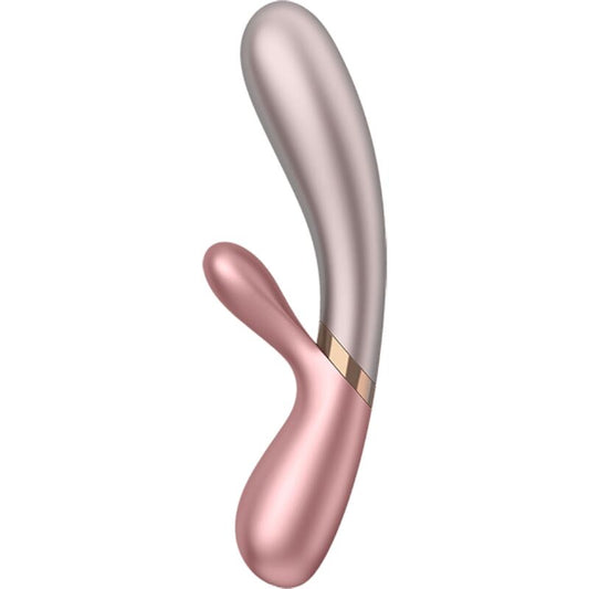 Rabbit vibrator Satisfyer - Hot Lover, roza/bež