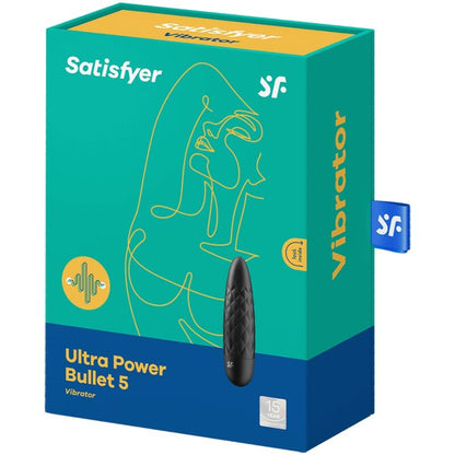 Bullet vibrator Satisfyer - Ultra Power Bullet 5, črna