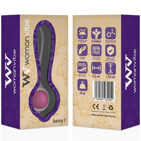 WOMANVIBE - KEISY I BALL GEISHA SILIKON - ROZA
