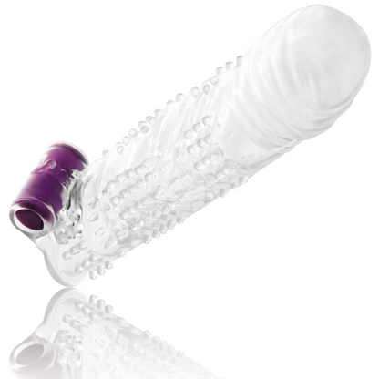 OHMAMA - TEKSTURIRANA NOŽNICA ZA PENIS Z VIBRIRAJOČO KROGLO