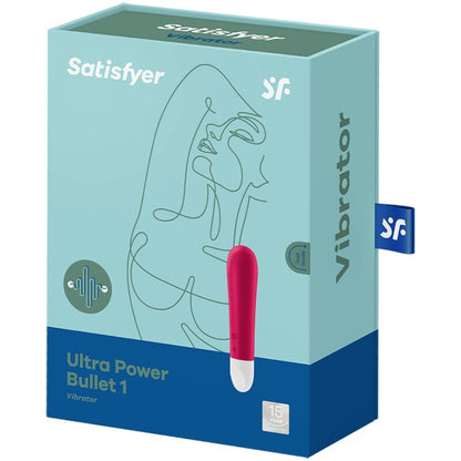 Bullet vibrator Satisfyer - Ultra Power Bullet 1, rdeča