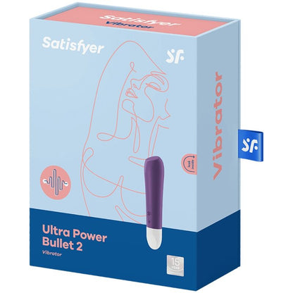 Bullet vibrator Satisfyer - Ultra Power Bullet 2, vijolična