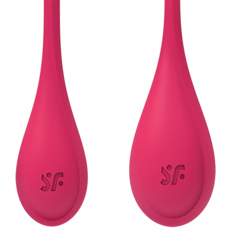 Komplet vaginalnih kroglic Satisfyer - Yoni Power 1, rdeča