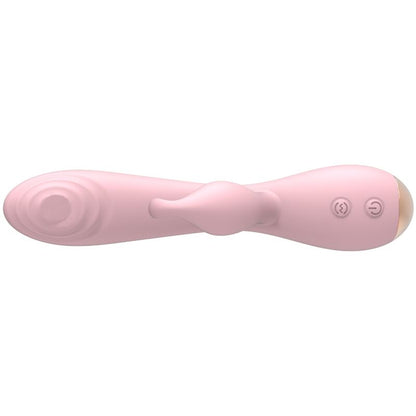 NALONE - MAGIC STICK VIBRATOR Z ZAJCEM - SVETLO ROZA