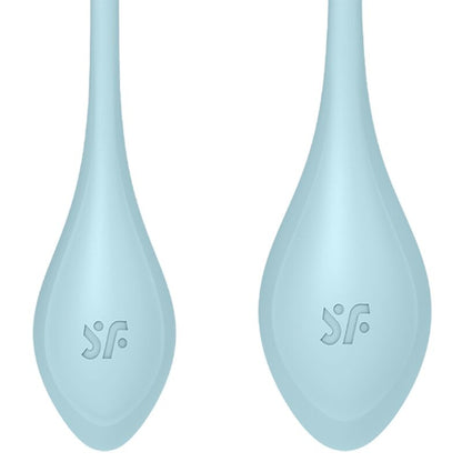 Komplet vaginalnih kroglic Satisfyer - Yoni Power 2, modra