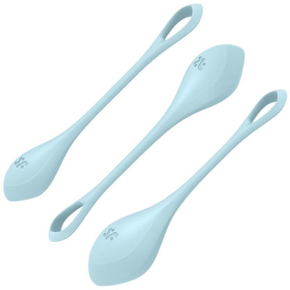 Komplet vaginalnih kroglic Satisfyer - Yoni Power 2, modra