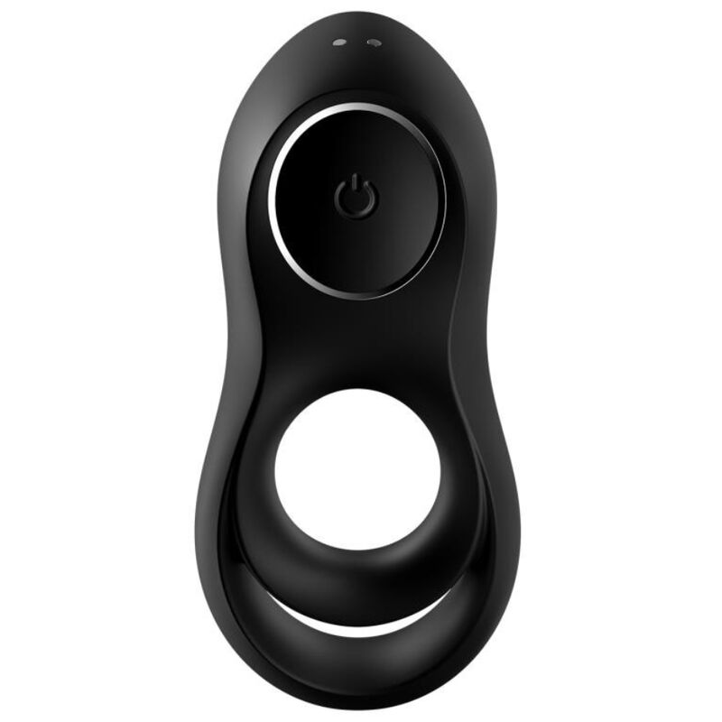 Vibracijski obroček za penis Satisfyer - Legendary Duo, črna