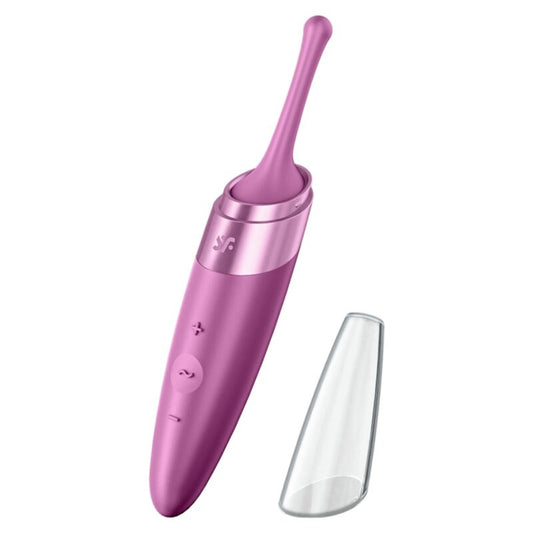 Točkovni vibrator Satisfyer - Twirling Delight, vijolična