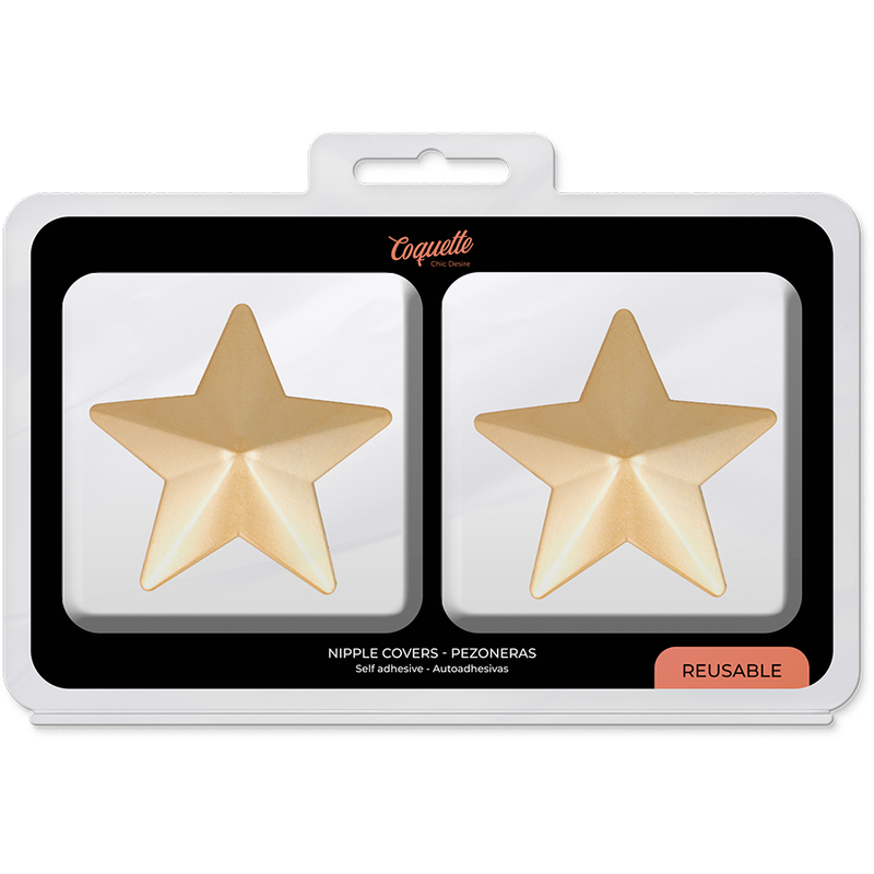 Nipple covers Coquette Chic Desire Golden Stars