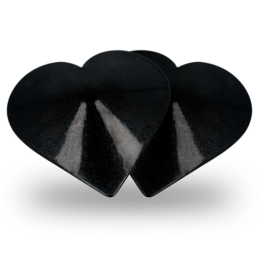 Nipple covers Coquette Chic Desire Black Hearts