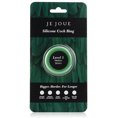 JE JOUE - ZELEN SILIKONSKI OBROČEK - SREDNJA DUŠILKA