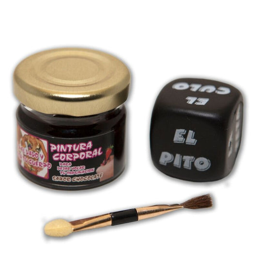 Jedilna barva za telo Diablo Picante - Chocolate