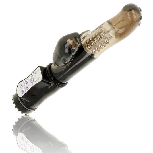 OHMAMA - VIBRATOR ROTATOR Z DELFIN STIMULATORJEM KLITORISA