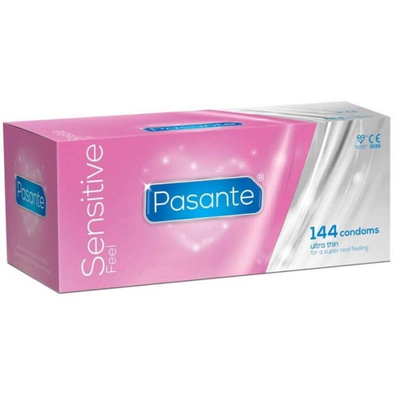 Kondomi Pasante Sensitive Ultra Thin, 144 kos