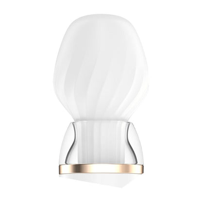 Masažni vibrator Satisfyer - Double Wander, bela