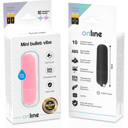 Bullet vibrator Online - Mini Bullet Vibe, roza