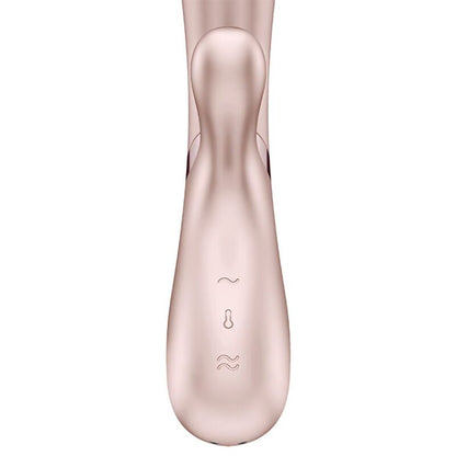 Rabbit vibrator Satisfyer - Hot Lover, bež