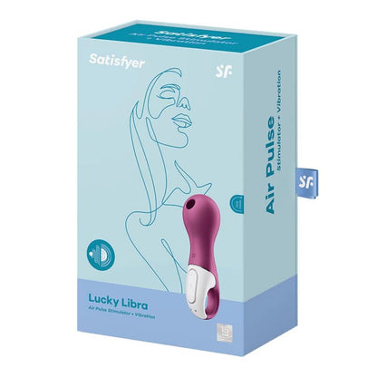 Stimulator klitorisa Satisfyer - Lucky Libra, rdeča