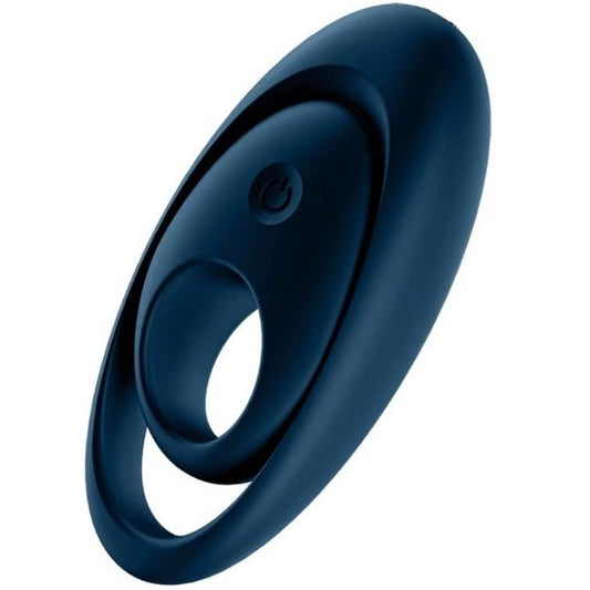 Vibracijski obroček za penis Satisfyer - Glorious Duo, modra