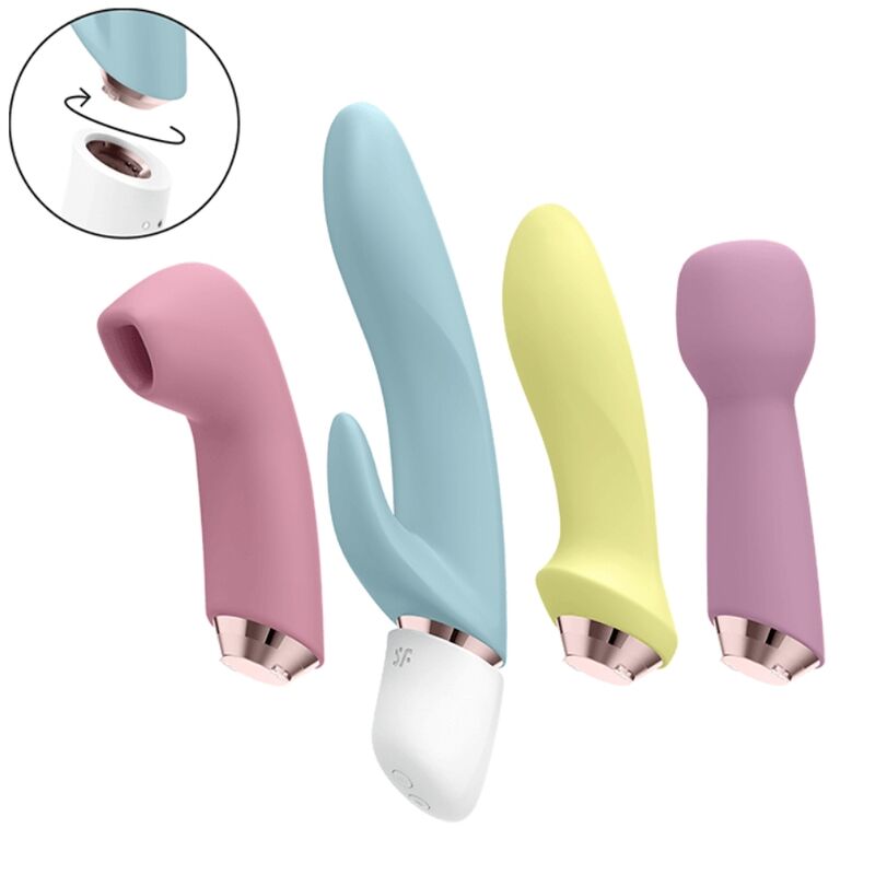 Komplet vibratorjev Satisfyer - Marvelous Four, 4 kos