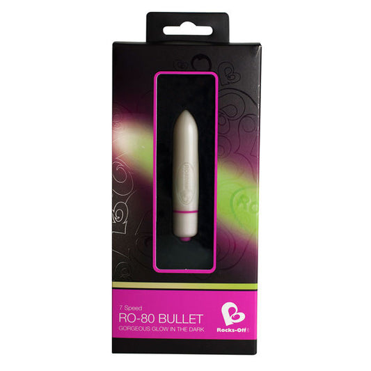 Bullet vibrator Rocks-Off - RO-80 Bullet Gorgeous Glow In The Dark