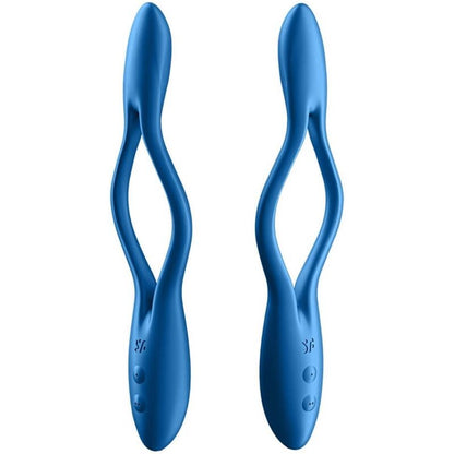 Vibrator za pare Satisfyer - Elastic Game, modra