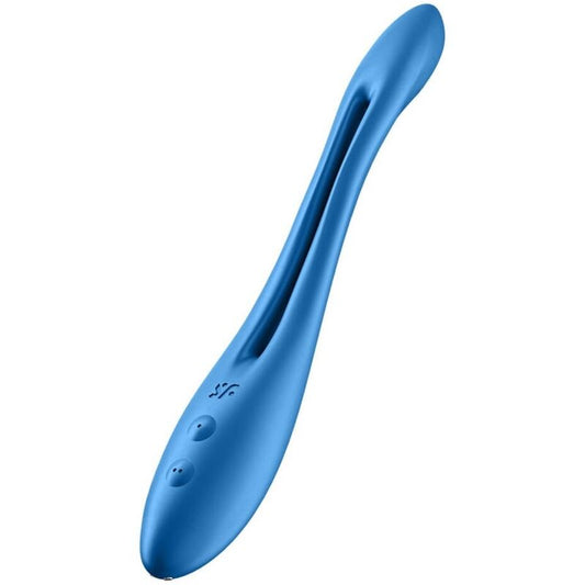 Vibrator za pare Satisfyer - Elastic Game, modra