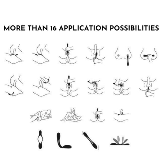 Vibrator za pare Satisfyer - Elastic Joy, rdeča