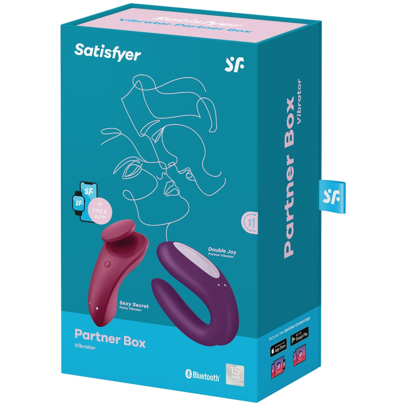 Komplet igračk za pare Satisfyer - Partner Box 1