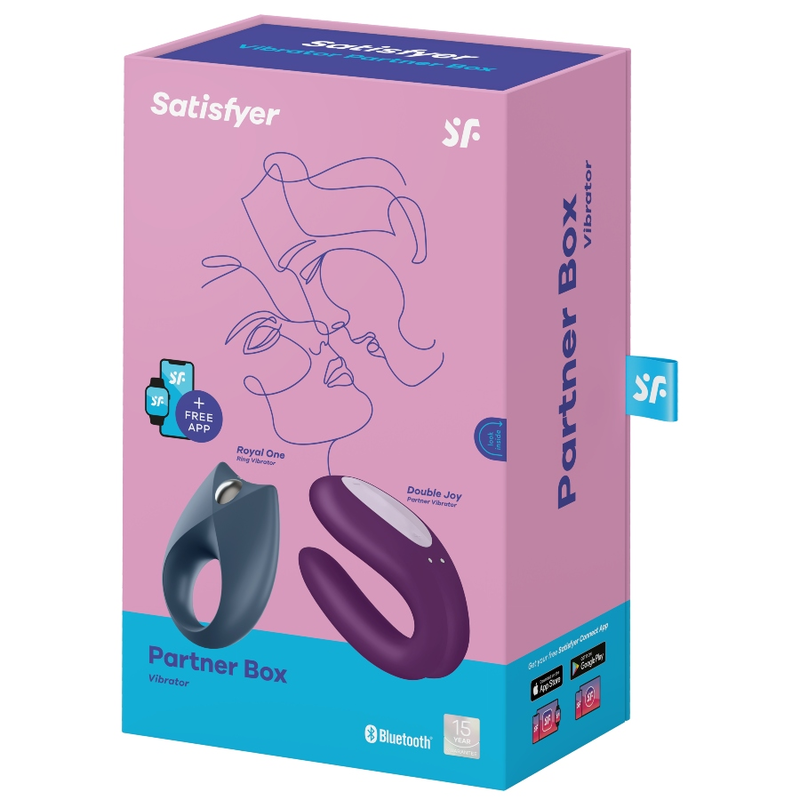 Komplet igračk za pare Satisfyer - Partner Box 2