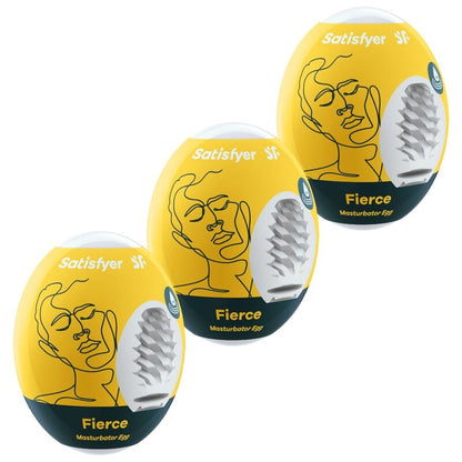 Set masturbacijskih jajčkov Satisfyer - Fierce, 3 kos