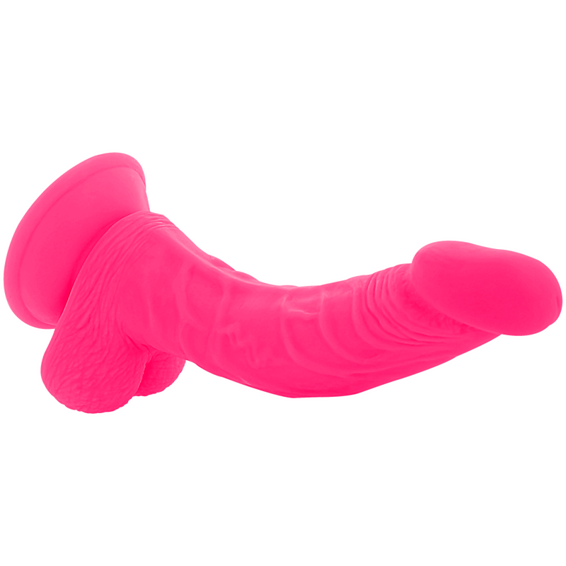 DIVERSIA - FLEKSIBILEN VIBRACIJSKI DILDO ROZA 21,5 CM -O- 4,5 CM