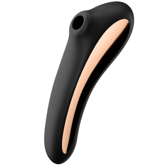 Stimulator klitorisa Satisfyer - Dual Kiss, črna