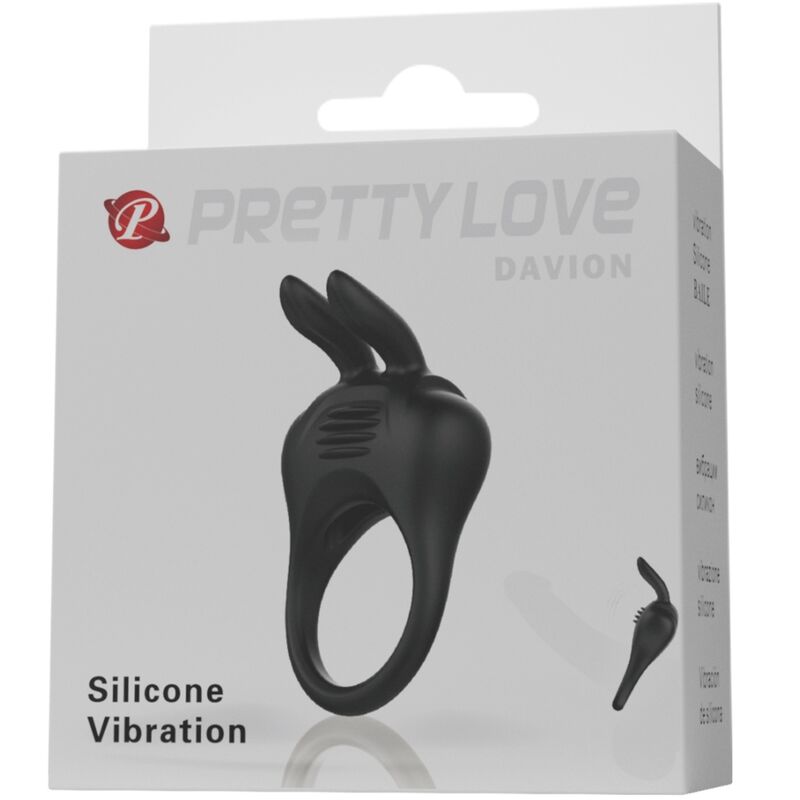 PRETTY LOVE - DAVION RABBIT VIBRACIJSKI OBROČ