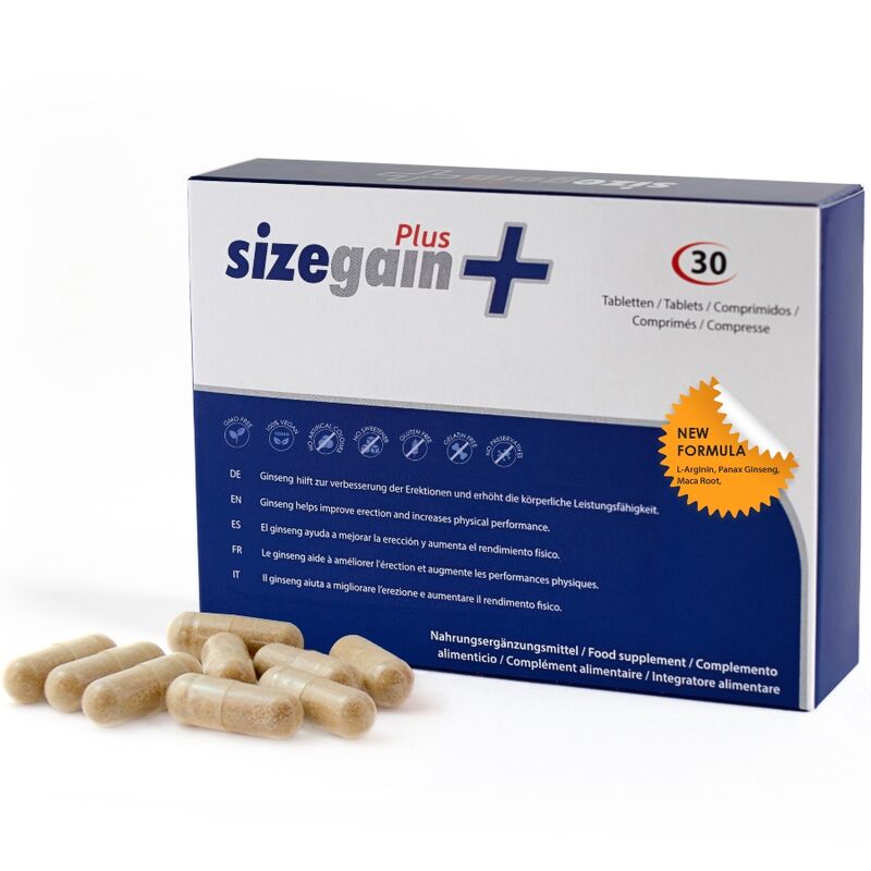 Kapsule za povečanje penisa 500cosmetics - Sizegain Plus