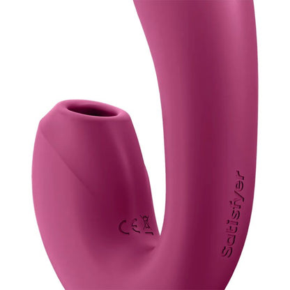 Stimulator G točke Satisfyer - Sunray, rdeča