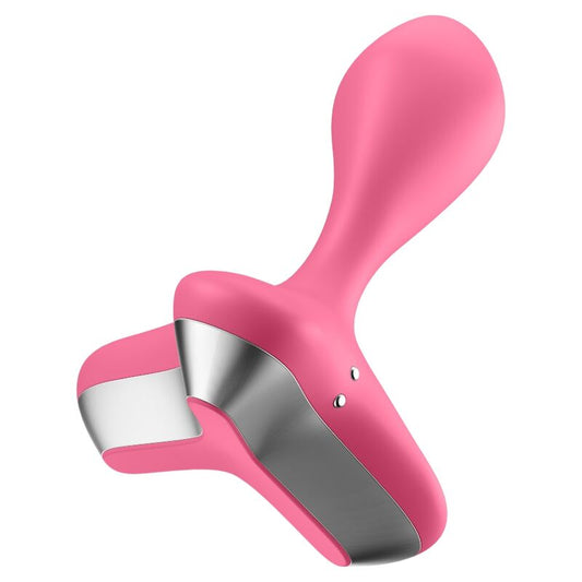 Vibracijski analni čep Satisfyer - Game Changer, roza