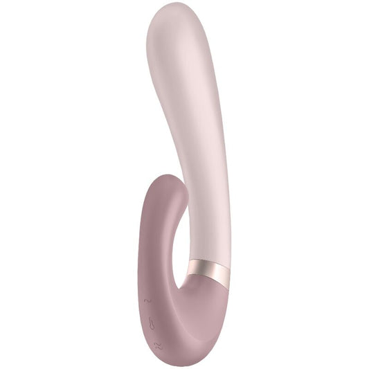 Rabbit vibrator Satisfyer - Heat Wave, roza