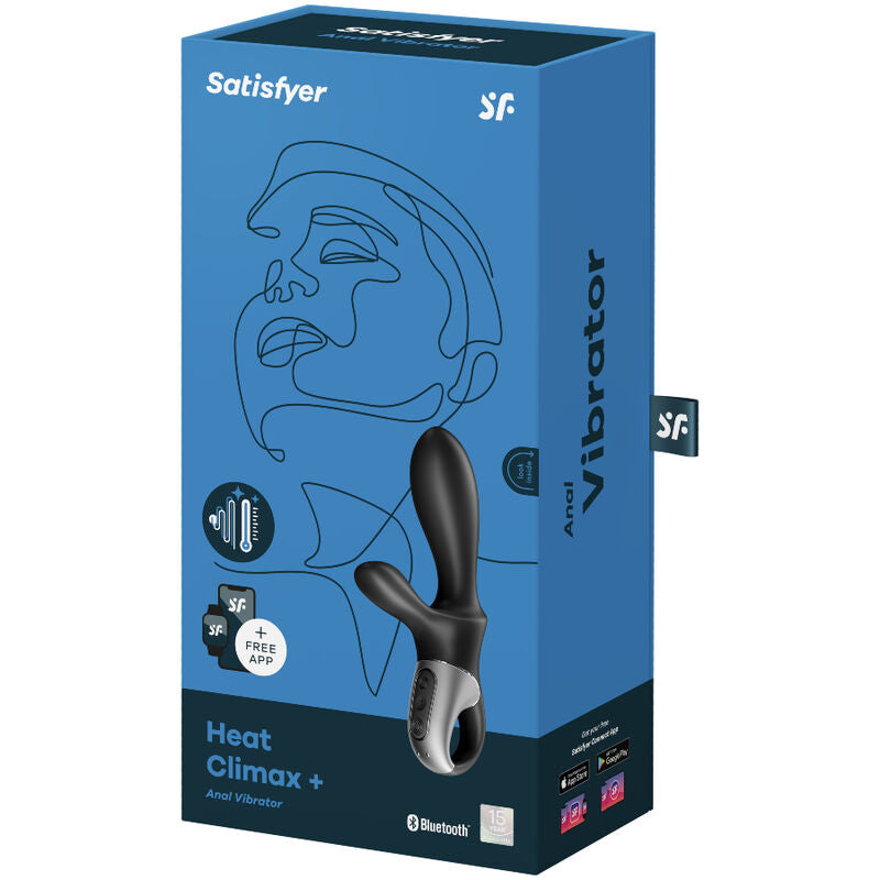Analni vibrator Satisfyer - Heat Climax+