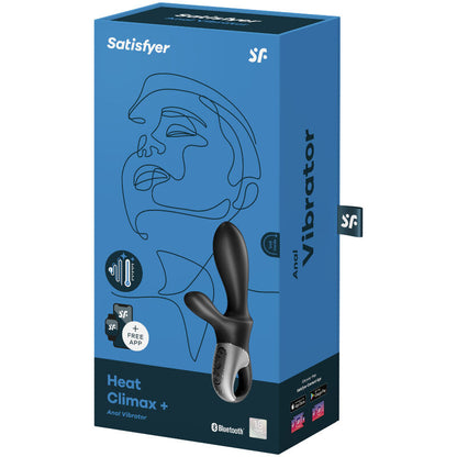 Analni vibrator Satisfyer - Heat Climax+