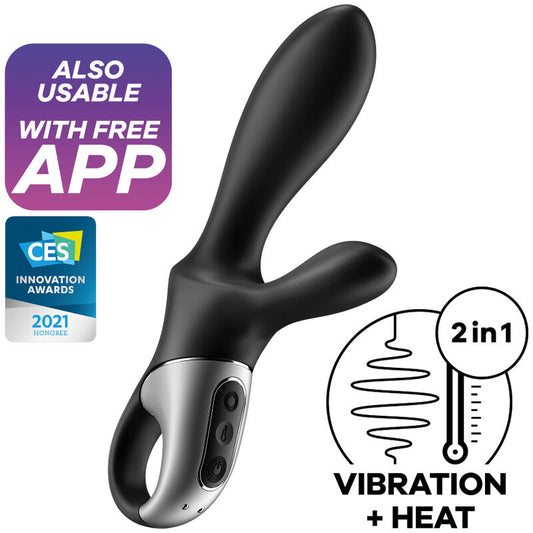 Analni vibrator Satisfyer - Heat Climax+