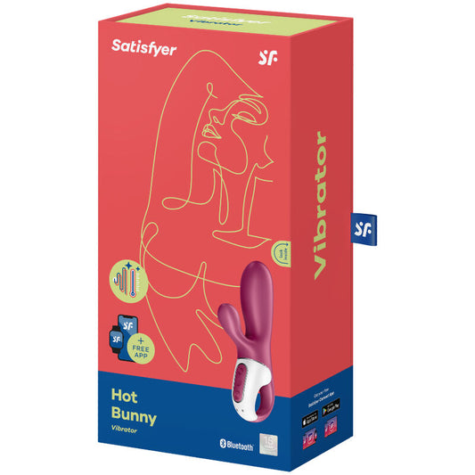 Grelni rabbit vibrator Satisfyer - Hot Bunny