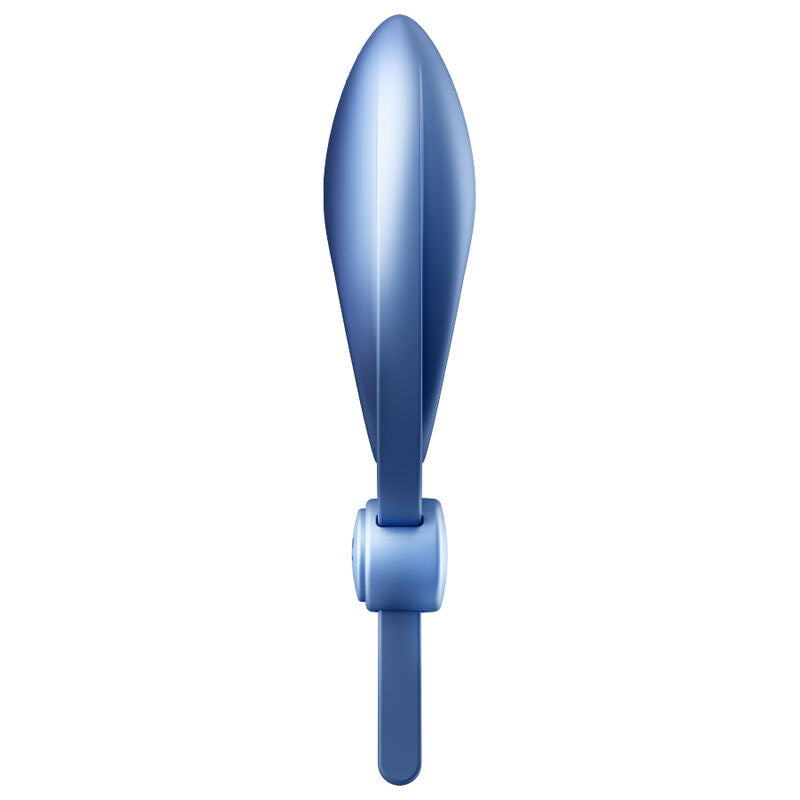 Vibracijski obroček za penis Satisfyer - Sniper, modra