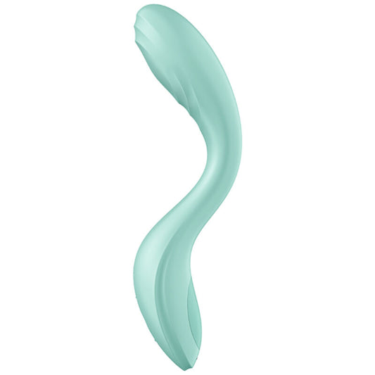Vibrator G točke Satisfyer - RRRolling Pleasure, zelena