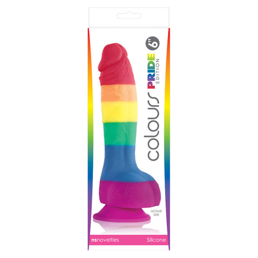 PRIDE - LGBT ZASTAVA DILDO 15 CM
