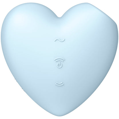 Stimulator klitorisa Satisfyer - Cutie Heart, modra